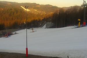 Wisła Nowa Osada Widok na stok