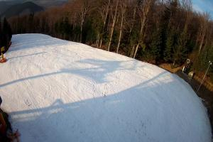 Kasina Wielka Kasina ski Górna stacja kolejki krzesełkowej