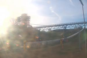 Kurzętnik Kurza Góra Kurza Góra - widok na stok i wieżę