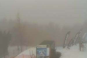 Krynica Jaworzyna Krynicka Widok na szczyt Jaworzyny (1114 m n.p.m)