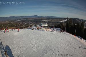 Białka Tatrzańska Kotelnica Białczańska Widok z góry Kolej nr 1