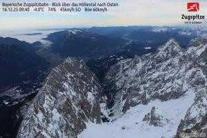 Kamera: Ga-Pa Zugspitze ost Garmisch-Partenkirchen Ga-Pa Zugspitze ost