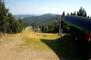 Rzyki Czarny Groń Widok z dolnej stacji