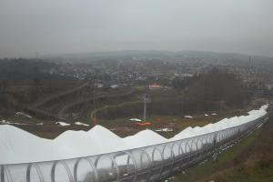 Kurzętnik Kurza Góra Kurza Góra widok na stok