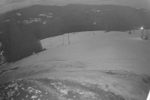 Brenna Ski Dolina Brenna Kamera 2 Widok na trasę narciarska