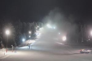 Ustrzyki Dolne Laworta ski Laworta ski - dolna stacja