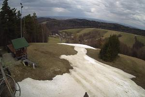 Kiczera KiczeraSki Widok na stok