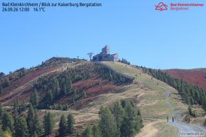 Bad Kleinkirchheim Bad Kleinkirchheim widok na Kaiserburg
