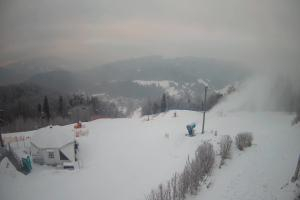 Wisła STOK – Stacja Narciarska Widok z górnej stacji