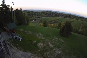 Kiczera KiczeraSki Widok na stok