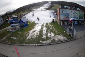 Kamera: BIESZCZAD.ski Widok na stok i kolej linową Wańkowa BIESZCZAD.ski Widok na stok i kolej linową