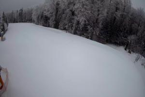 Kasina Wielka Kasina ski Górna stacja kolejki krzesełkowej