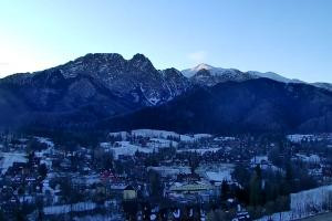 Kamera: Szymoszkowa Widok z karczmy Pająkówka Zakopane Szymoszkowa Widok z karczmy Pająkówka