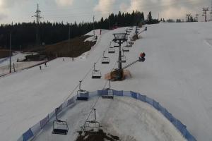 Kamera: Kotelnica Białczańska Dolna stacja, stok Białka Tatrzańska Kotelnica Białczańska Dolna stacja, stok