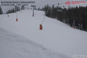 Kamera: Bad Kleinkirchheim - Spitzeck widok z Biospharenparkbahn Brunnach Spitzeck Bad Kleinkirchheim - Spitzeck widok z Biospharenparkbahn Brunnach