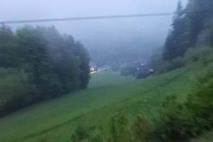 Laskowa-Kamionna Laskowa Ski Widok na stok
