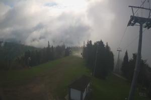 Krynica Jaworzyna Krynicka Widok ze szczytu Jaworzyny Krynickiej (1114 m n.p.m)