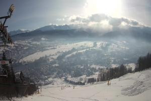 Kamera: Harenda Widok na stok z góry Zakopane Harenda Widok na stok z góry