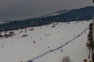 Zakopane Szymoszkowa Widok z karczmy Pająkówka