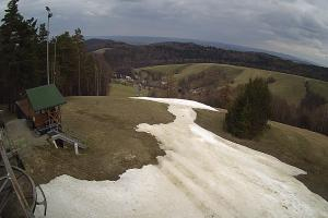 Kiczera KiczeraSki Widok na stok