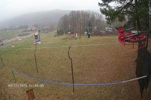 Stężyca Wieżyca Wyciąg A z góry