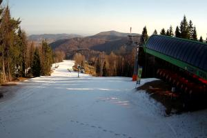 Rzyki Czarny Groń Widok z dolnej stacji