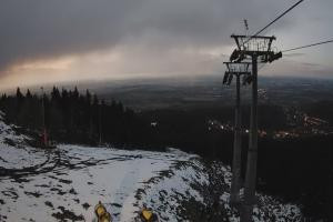 Świeradów Zdrój Ski&Sun Widok na wyciąg