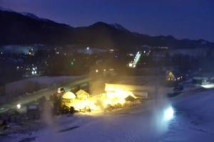 Zakopane Szymoszkowa Widok z karczmy Pająkówka