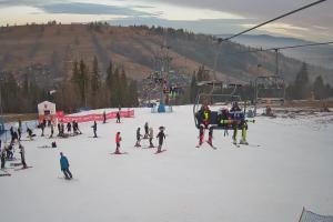 Kamera: Ski Suche Ski Suche - widok z górnej stacji Poronin Ski Suche Ski Suche - widok z górnej stacji