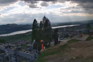 Kamera: Czorsztyn Ski Widok z górnej stacji Czorsztyn Kluszkowce Czorsztyn Ski Widok z górnej stacji