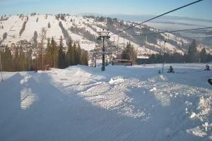 Poronin Ski Suche Ski Suche - widok z górnej stacji