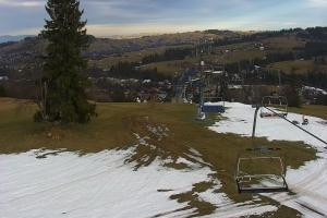 Kamera: Witów Ski Widok z dołu Zakopane Witów Ski Widok z dołu