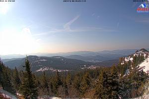 Grosser Arber Grosser Arber Blick Arber nach Süden