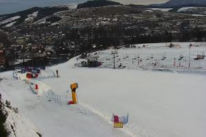 Kamera: Master Ski Widok na kolej krzesełkową Tylicz Master Ski Widok na kolej krzesełkową