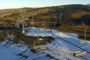 Kamera: Witów Ski Widok z dołu Zakopane Witów Ski Widok z dołu