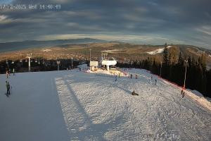 Kamera: Kotelnica Białczańska Widok z góry Kolej nr 1 Białka Tatrzańska Kotelnica Białczańska Widok z góry Kolej nr 1