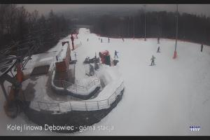 Bielsko Biała Dębowiec Widok z górnej stacji