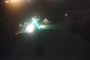 Wisła Cieńków Widok na stok