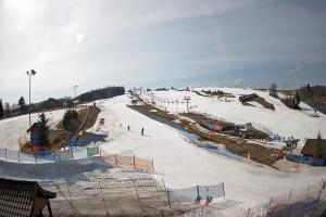 Kamera: Master Ski Widok na dolne partie ośrodka Tylicz Master Ski Widok na dolne partie ośrodka
