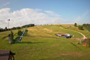 Tylicz Master Ski Widok na dolne partie ośrodka