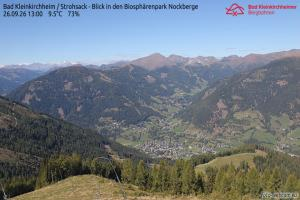 Bad Kleinkirchheim Bad Kleinkirchheim Strohsack widok na Biospharenpark Nockberge
