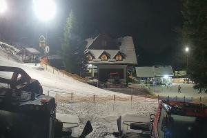 Kamera: Czarny Groń Górna stacja Rzyki Czarny Groń Górna stacja