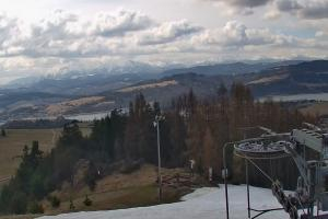 Czorsztyn Kluszkowce Czorsztyn Ski Widok z górnej stacji