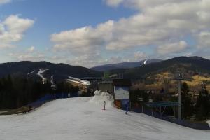 Tylicz Master Ski Widok na ośrodek