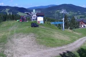 Kamera: Master Ski Widok na ośrodek Tylicz Master Ski Widok na ośrodek