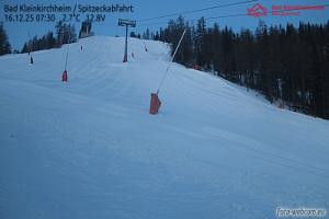 Kamera: Bad Kleinkirchheim - Spitzeck widok z Biospharenparkbahn Brunnach Spitzeck Bad Kleinkirchheim - Spitzeck widok z Biospharenparkbahn Brunnach