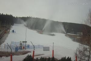 Kamera: Czarna Góra Dolny odcinek nartostrady "B", wyciąg BIBA Stronie Śląskie Czarna Góra Dolny odcinek nartostrady "B", wyciąg BIBA