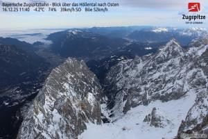 Kamera: Ga-Pa Zugspitze ost Garmisch-Partenkirchen Ga-Pa Zugspitze ost