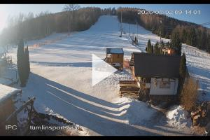 Tumlin (Kielce) Tumlin Sport Ski Widok na stok
