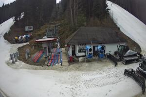 Myślenice Myślenice SN Widok z dolnej stacji